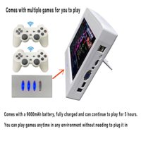 Nouveauté Console de jeu rétro miniature portable 10 pouces 26800 en 1 Prise TV Console de jeu vidéo Console d'arcade