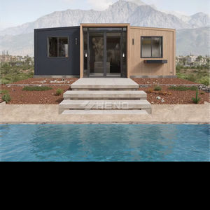 Maison de conteneur modulaire préfabriquée pliable, taille personnalisable à distance (10 <span class=keywords><strong>pieds</strong></span>, 20 <span class=keywords><strong>pieds</strong></span>, 30 <span class=keywords><strong>pieds</strong></span>, 40 <span class=keywords><strong>pieds</strong></span>), bureau avec salle de bain et toilettes - Product Image 3