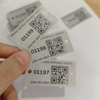 Placa de Identificación de Maquinaria de Acero Inoxidable, Placa de Información de Equipos Grabada Personalizada para Motores, Bombas y Válvulas