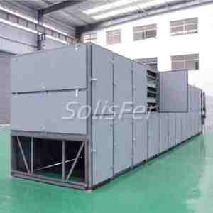 Công nghiệp tự động bơm nhiệt lưới vành đai Máy sấy khô với PLC động cơ thép không gỉ cho khoai tây mận sắn chanh Rau diếp - Product Image 3