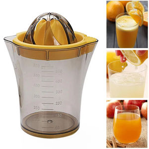 Presse-agrumes portable avec tasse doseuse intégrée et balance pour fruits, idéal pour la cuisine (vente en gros) - Product Image 3