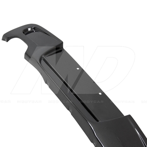 Lame de pare-choc arrière en Fiber de carbone pour BMW série 1 <span class=keywords><strong>E87</strong></span>, protection pour le véhicule, 2007 — 2010 - Product Image 5