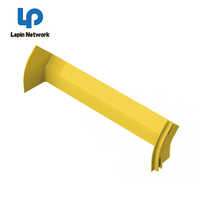 Usine Lepin de Ningbo : Goulotte de câbles en PVC ABS jaune avec couvercle pour la gestion des câbles de fibre optique FTTH en salle informatique, personnalisable
