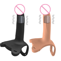 Harnais de pénis réaliste en silicone portable télécommandé, pantalon pénis pour hommes