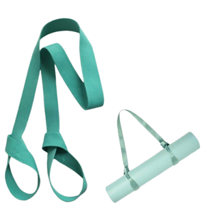 Fascia da spalla in cotone regolabile con cinturino da Yoga multicolore con cintura ad anello - Product Image 1