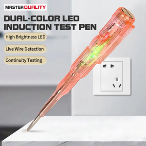 Mini Voltímetro con Doble LED, Probador de Voltaje CA de 5000V, Aislamiento Monofásico, con Clip de Pluma, Portátil, para Detección de Cable Neutro y Fase - Product Image 3