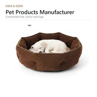 OEM Waschbares Donut-Beruhigungsbett für Hunde und Katzen