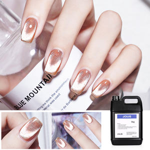 JOUS Smalto Gel Effetto Occhio di Gatto con Cristalli e Riflessi Olografici per Uso Professionale nei Saloni, con Forte Effetto Magnetico - Product Image 2