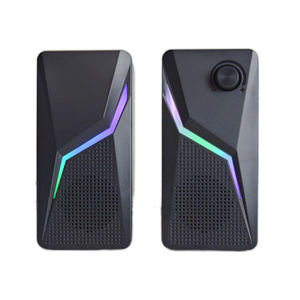 Bilgisayar dizüstü bilgisayar için USB <span class=keywords><strong>2</strong></span>.0 RGB masaüstü konferans harici hoparlör - Product Image 3