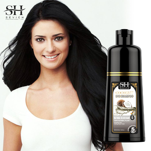 Shampoo Colorante Naturale all'Olio di Cocco per Coprire Rapidamente i Capelli Bianchi e Trasformarli in Neri - Product Image 1