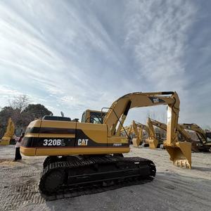Excavadora de cadenas usada de bajo precio con bomba de paletas, modelo CAT320BL/320B, excavadora hidráulica de cadenas 2023, modelo 20 para motor 3066, cucharón de 1m³ - Product Image 3