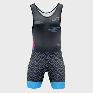 2025 индивидуальная Мужская борцовская майка все сублимационные мужские борцовские боди - Product Image 3