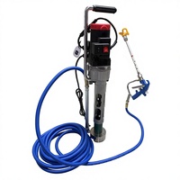 Machine de pulvérisation électrique multifonctionnelle haute pression pour bricolage, adaptée aux nouveaux pistolets de pulvérisation, pour poudre de mastic, revêtement imperméable, pâte de ciment