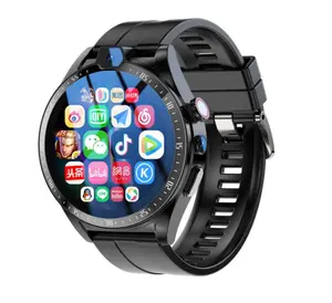 En çok satan L01 akıllı saat 4GB + 64GB 500W HD çift kamera sağlık izleme Video çağrı NFC Smartwatch