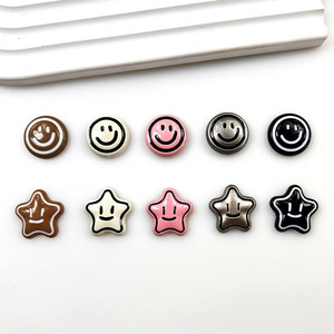 Plastic <b>Star</b> Smiley Face Hair <b>Clip</b> Casual DIY Jewelry Accessory High Quality Yiwu Spring 2024 - Product Image 4