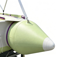 Bateau pneumatique rigide électrique de haute qualité pour la pêche en mer, la navigation et le dérive, en PVC, 8 personnes