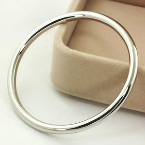 Pulsera <span class=keywords><strong>de</strong></span> <span class=keywords><strong>palo</strong></span> redondo dorado personalizable para mujer, brazaletes <span class=keywords><strong>de</strong></span> <span class=keywords><strong>plata</strong></span> chapados en oro, joyería <span class=keywords><strong>de</strong></span> <span class=keywords><strong>plata</strong></span> 925, <span class=keywords><strong>pulseras</strong></span> estéticas para mujer - Product Image 3