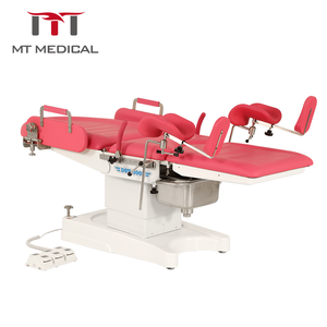 Handmatige gynaecologische onderzoekstafel met beensteunen, ziekenhuismodel, voor operaties. - Product Image 3