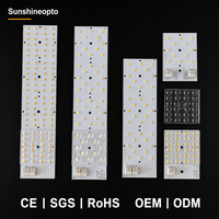 Usine de fabrication de PCB et de PCBA, plaque LED en aluminium sur mesure, couleur blanche, 2835smd 3030smd 3535smd 5050smd