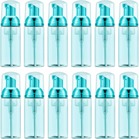 Bouteille Distributrice de Mousse Transparente avec Pompe pour Nettoyant Cils, Mousse Nettoyante Visage, Shampoing Cils – Formats Personnalisés : 30 ml, 50 ml, 100 ml, 120 ml, 200 ml