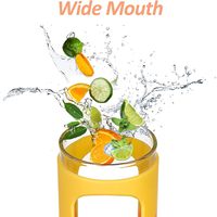 Nouveau Design coloré personnalisé Silicone couverture 2024 bonne qualité verre transparent gobelet avec paille bambou bouteille d'eau noël