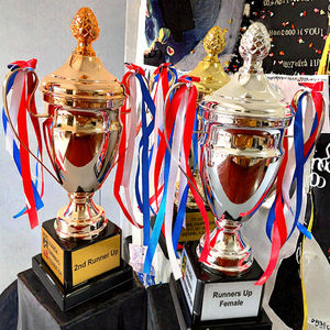 Trofi & Penghargaan Olahraga & Buddhisme Desain Kustom dari Logam untuk Acara Sepak Bola, Bola Basket, Binaraga - Polesan Berkualitas - Product Image 3