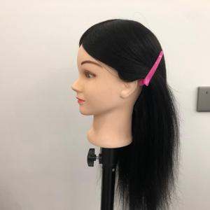 Cabeza de Maniquí Económica Resistente al Calor <span class=keywords><strong>para</strong></span> Prácticas de Corte de Cabello, <span class=keywords><strong>para</strong></span> Salón de Belleza, Barbería y Escuela - Product Image 2