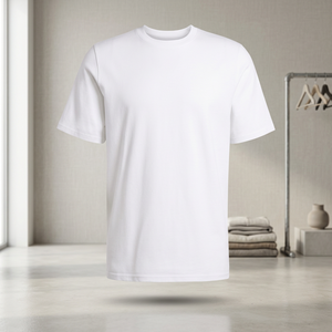 เสื้อยืดคอตตอน 180GSM พิมพ์ลายโลโก้ตามสั่ง คอกลม แห้งเร็ว ระบายอากาศดี แขนสั้น เสื้อเปล่าสำหรับสกรีนลาย สวมใส่สบายๆ - Product Image 4
