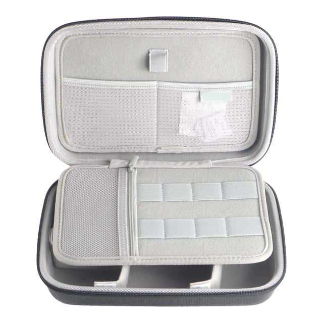 Hard Shell Electronics Travel Organizer Case Tech Accessories Cord Storage Bag for Phone Power Bank SD Card Cables
