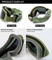 Lunettes tactiques EN166 Ansi Z87, lunettes de sécurité, lunettes balistiques, protection UV400, verres polarisés, lunettes de chasse, logo personnalisé