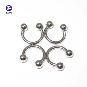 Herradura Circular Septum Nariz Anillo Acero inoxidable Pezón Aros Nariz Septum Ceja Oreja Piercing Joyería para el cuerpo - Product Image 4