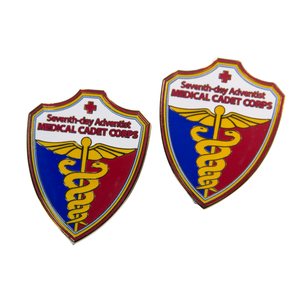 工場でカスタマイズされた約束を信じるスカーフリング7日目アベンティストピンハードエナメルラペルピン - Product Image 5