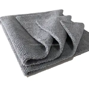 300 Gsm 40X40 Cm Nieuwe Edgeless Auto Detaillering Carwash Badstof Microfiber Handdoek Voor Keramische Coating Glazen Reinigingsdoek