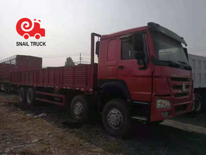 Camiones usados chinos modelo 6x4 375HP camión de carga usado a la venta - Product Image 6