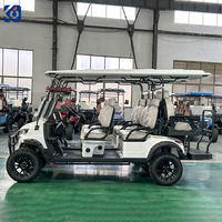Voiturette de golf à essence CAMP 300cc, 6 places, homologuée pour la route, buggy tout-terrain certifié EPA pour ferme et propriété