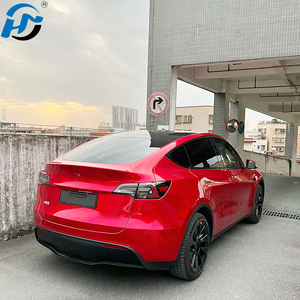 Vente en gros d'autocollants pour voiture en PET TPU moulé Foshan d'usine Super Glossy Metallic Soul Red Car Wrap Vinyl 1. 52X1.8 M/5X60FT One Full Roll - Product Image 4