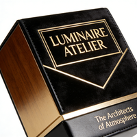 Boîte d'emballage en papier texturé personnalisée, boîte à bougies coulissante pour la présentation de parfums d'intérieur et de cires parfumées en vente au détail