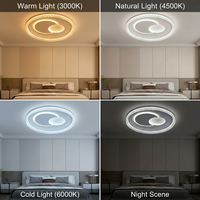 Plafonnier LED futuriste de forme organique Zhongshan avec motif central irrégulier et bordure en cristal pour salon moderne