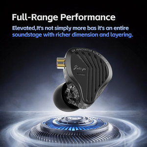 Auriculares Intrauditivos GK KUNTEN PRO HiFi <span class=keywords><strong>de</strong></span> Segunda Generación con Controlador Dinámico <span class=keywords><strong>de</strong></span> Largo Alcance, Auriculares con Cable para Música <span class=keywords><strong>de</strong></span> Alta Fidelidad - Product Image 4