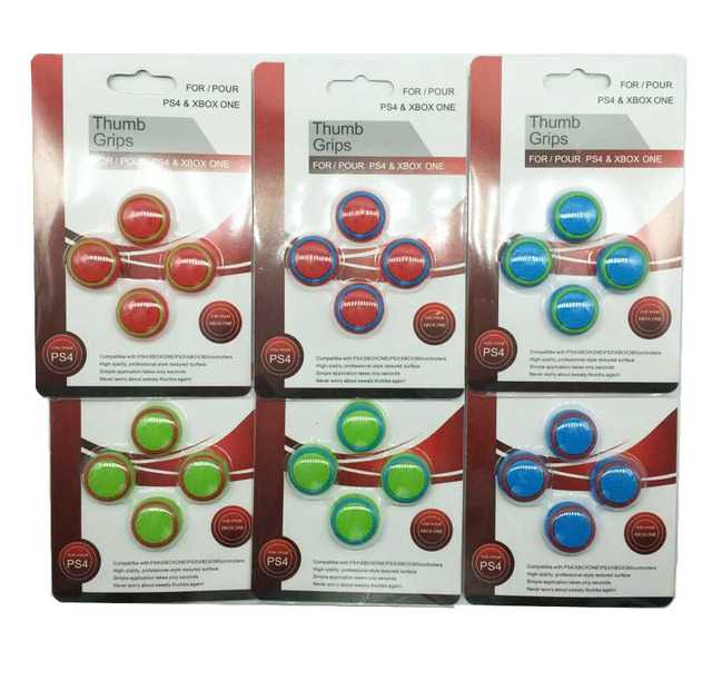 Free Shipping Silicone Thumb Stick Grip for PS4 PS5 PS3 Xbox One Series X s Controller Joystick Cap Thumb Grips Button Cover