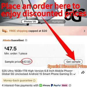 هاتف ذكي S25 Ultra بذاكرة 16 جيجابايت وسعة تخزين 1 تيرابايت، يدعم شبكة الجيل الخامس، نظام أندرويد 15، شاشة كبيرة 6.8 بوصة، هاتف محمول جديد للألعاب - Product Image 2