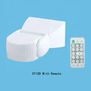 Pir Motion Sensor Outdoor Sensor ST15 Pir Motion Sensor And IR Detector Sensor Switch IP65 Waterproof