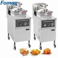 Equipo de Comida Rápida: Freidora Industrial para Pollo Broaster, Freidora de Papas Fritas, Olla con Filtro de Aceite para Cocinar Pollo