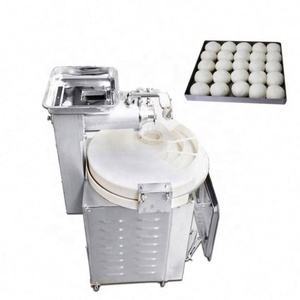 Prensa de bolas de masa de Pizza automática de la mejor calidad, máquina formadora de masa divisora, cortador pequeño redondo con precio de fabricante - Product Image 1