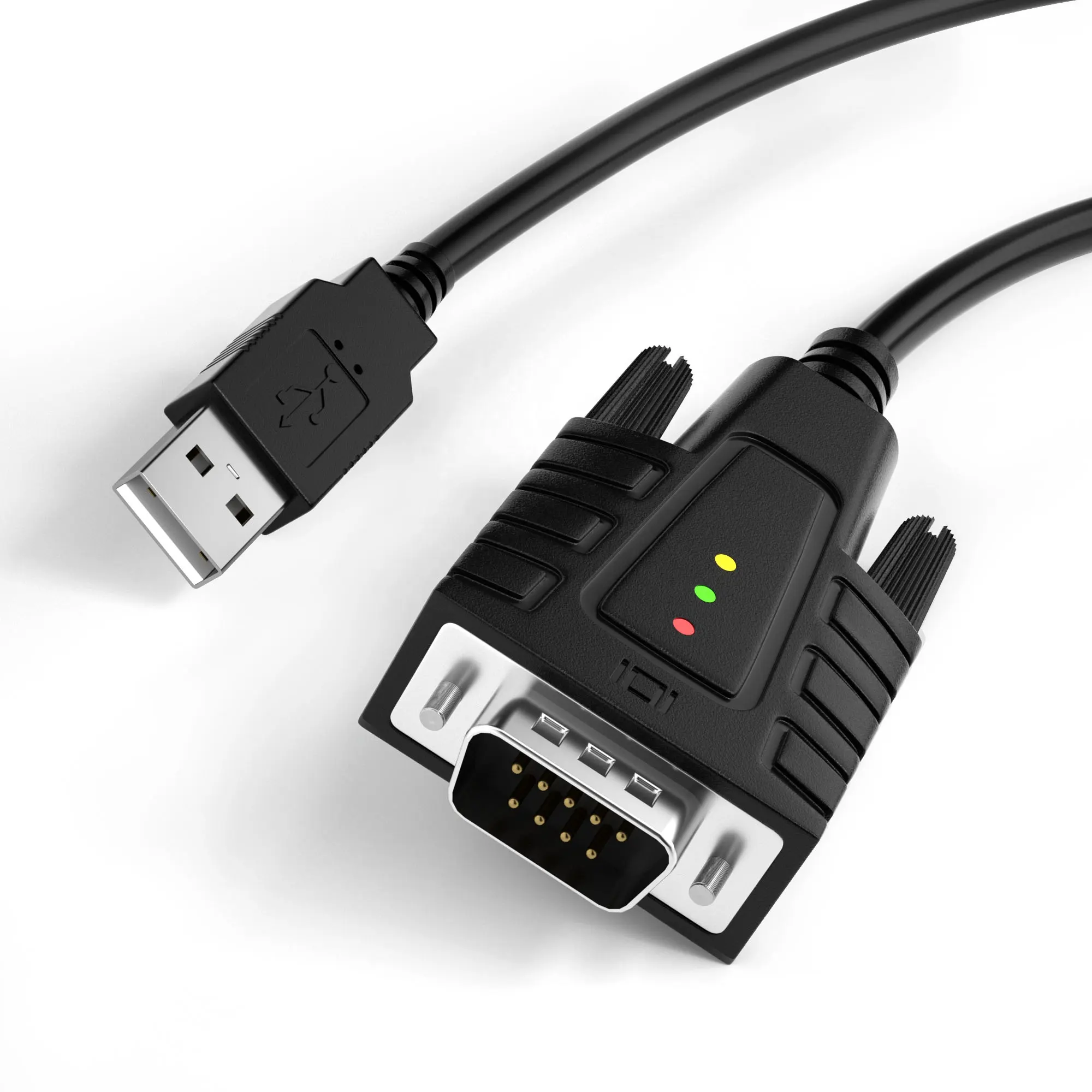 Adattatore cavo seriale da USB a rs232-DriverGenius DB9 convertitore a 9 pin per Modem seriali, Router Cisco, GPS, aggiornamento Firmware