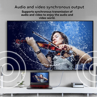 Câble HDTV, câble d'ingénierie, câble de connexion pour ordinateur, téléviseur, écran, ligne de raccordement, câble HD 4K
