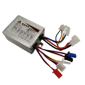Yiyun DC 24V/36V/48V 500W Brush Motor Controller For Electric Scooter Bicycle ATV Motorcycle KY31C