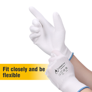 Guantes de Trabajo Recubiertos de <span class=keywords><strong>PU</strong></span> XINGYU EN388 con Logotipo Personalizado, Guantes de Seguridad para Limpieza del Hogar, Jardinería y Trabajo, Guantes de Trabajo Recubiertos de Poliéster y <span class=keywords><strong>PU</strong></span> - Product Image 6