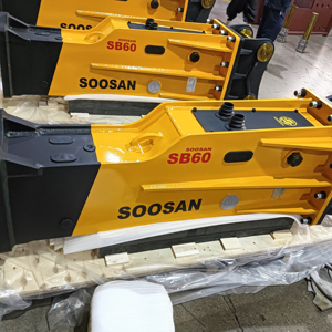 Cuerpo Principal de Martillo Hidráulico Tipo Caja SOOSAN SB60, Suministro Directo de Fábrica, Garantía de Un Año, Características Estándar Incluidas - Product Image 1