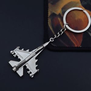 High Quality 3D Metal Model Airplane Aircraft <b>Key</b> <b>Chains</b> for Women Men Charm Pendants Car Keyring Keychain Jewelry Creative Gift - Product Image 2